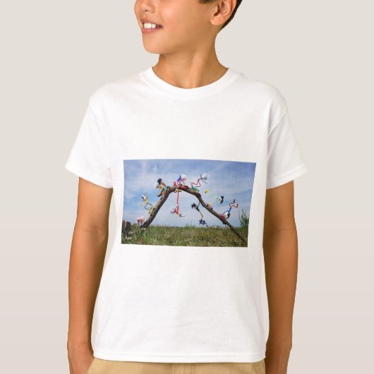 Fubby's die aan het Skaten zijn. T-shirt (Voorkant)