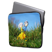 Fubby's die dansen in een narcissen jurk. laptop sleeve (Voorkant Links)