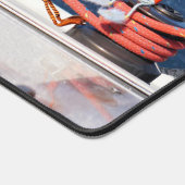 Fubby's die een lijn lieren van een Zeilboot. Bureaumat (Hoek)