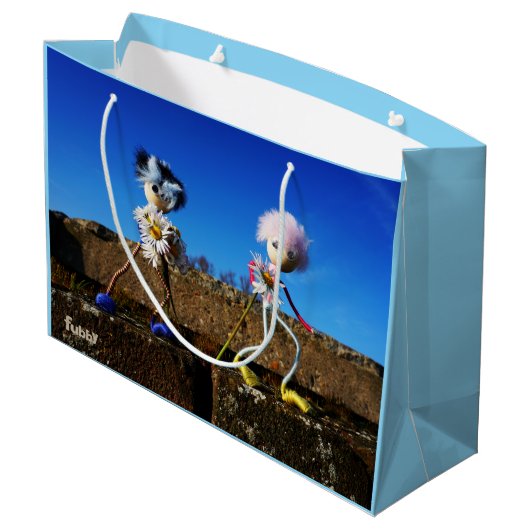 Fubby's die elkaars Valentijn zijn. Groot Cadeauzakje (Achterkant Gekanteld)