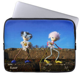 Fubby's die elkaars Valentijn zijn. Laptop Sleeve