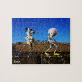 Fubby's die elkaars valentijn zijn. legpuzzel