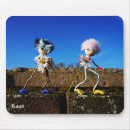 Fubby's die elkaars Valentijn zijn. Muismat