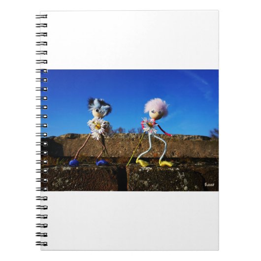 Fubby's die elkaars Valentijn zijn. Notitieboek (Voorkant)