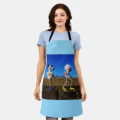 Fubby's die elkaars Valentijn zijn. Schort (Gedragen)