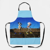 Fubby's die elkaars Valentijn zijn. Schort (Voorkant)