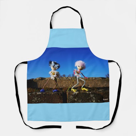 Fubby's die elkaars Valentijn zijn. Schort (Voorkant)