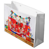 Fubby's die feest vieren voor verjaardag. groot cadeauzakje (Voorkant Gekanteld)