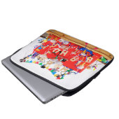 Fubby's die feest vieren voor verjaardag. laptop sleeve (Voorkant onderkant)