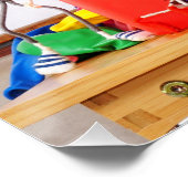 Fubby's die feest vieren voor verjaardag. perfect poster (Hoek)