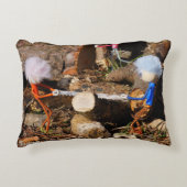 Fubby's die hout zagen. accent kussen (Voorkant)