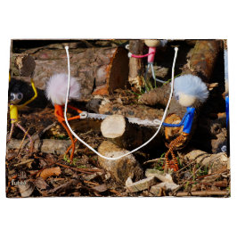 Fubby's die hout zagen. groot cadeauzakje