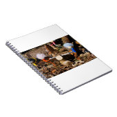 Fubby's die hout zagen. notitieboek (Rechterzijde)