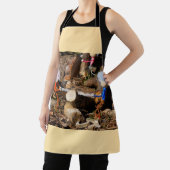 Fubby's die hout zagen. schort (Insitu)