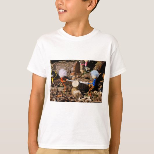 Fubby's die hout zagen. t-shirt (Voorkant)
