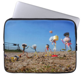 Fubby's die korfballen, winnen of verliezen. laptop sleeve