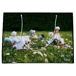 Fubby's die met vakantie kamperen. groot cadeauzakje