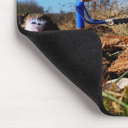 Fubby's die stam van boom doorzagen. muismat (Hoek)