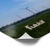 Fubby's in luchtballonnen die op avontuur gaan. perfect poster (Hoek)