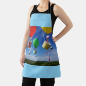 Fubby's in luchtballonnen die op avontuur gaan. schort (Insitu)