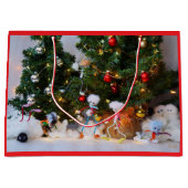 Fubby's in Winterwonderland. Groot Cadeauzakje (Voorkant)