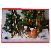 Fubby's in Winterwonderland. Groot Cadeauzakje (Achterkant)