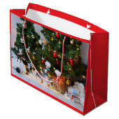 Fubby's in Winterwonderland. Groot Cadeauzakje (Achterkant Gekanteld)