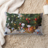 Fubby's in Winterwonderland. Kussen (Deken)