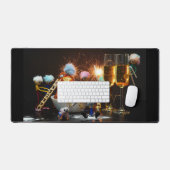 Fubby's met Jaarwisseling bij feestdagen. Bureaumat (Keyboard & Muis)