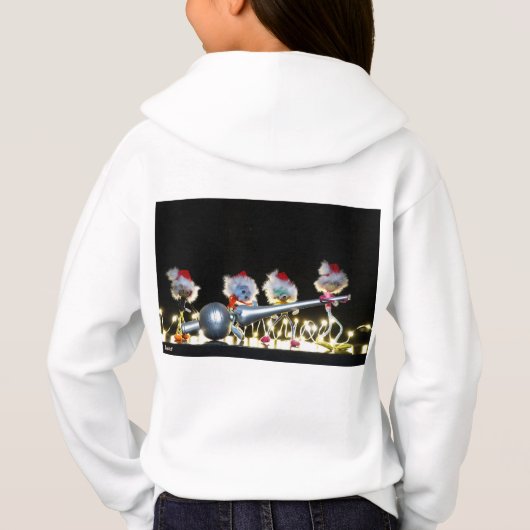 Fubby's met Kerstdecoratie in Kerstsfeer. (Achterkant)