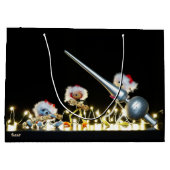 Fubby's met Kerstdecoratie in Kerstsfeer. Groot Cadeauzakje (Achterkant)