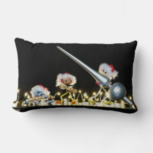 Fubby's met Kerstdecoratie in Kerstsfeer. Kussen