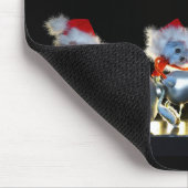 Fubby's met Kerstdecoratie in Kerstsfeer. Muismat (Hoek)