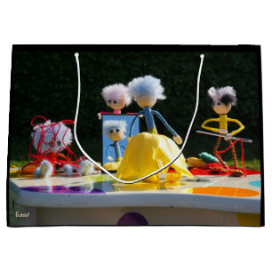 Fubby's met Tulpen jurk bij atelier. Groot Cadeauzakje