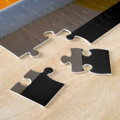 Fubby's met Tulpen jurk bij atelier. Legpuzzel (Zijkant)