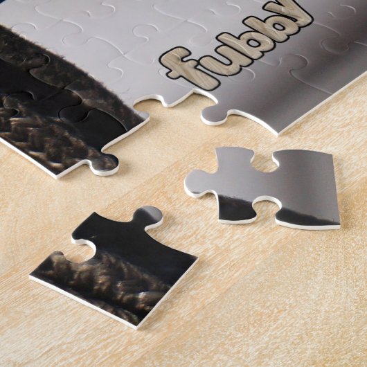 Fubby's 'New York construction workers' pose. Legpuzzel (Zijkant)