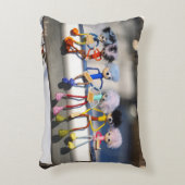 Fubby's op giek in 'Manhatten' poster. Accent Kussen (Voorkant(Verticaal))