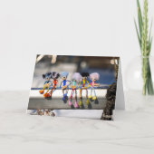 Fubby's op giek in 'Manhatten' poster. Bedankkaart (Voorkant)