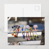 Fubby's op giek in 'Manhatten' poster. Briefkaart (Voorkant / Achterkant)