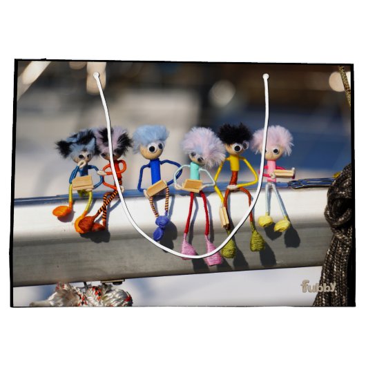 Fubby's op giek in 'Manhatten' poster. Groot Cadeauzakje (Achterkant)