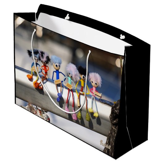 Fubby's op giek in 'Manhatten' poster. Groot Cadeauzakje (Achterkant Gekanteld)