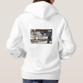 Fubby's op giek in 'Manhatten' poster. Hoodie (Achterkant)