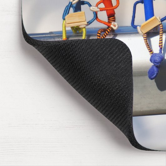 Fubby's op giek in 'Manhatten' poster. Muismat (Hoek)