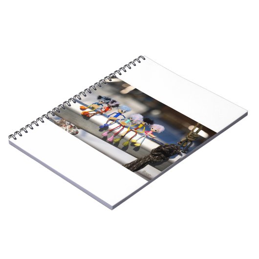 Fubby's op giek in 'Manhatten' poster. Notitieboek (Linkerzijde)