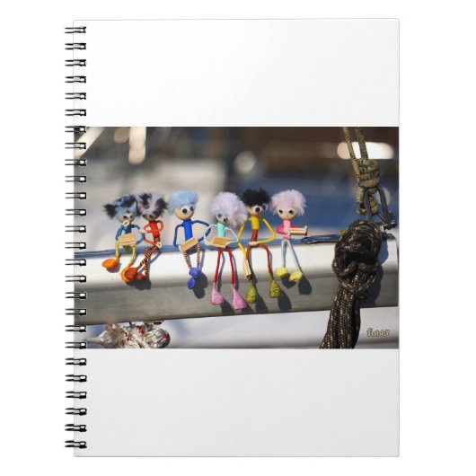 Fubby's op giek in 'Manhatten' poster. Notitieboek (Voorkant)