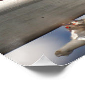 Fubby's op giek in 'Manhatten' poster. Perfect Poster (Hoek)