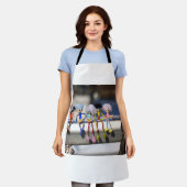 Fubby's op giek in 'Manhatten' poster. Schort (Gedragen)