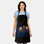 Fubby's op spooktocht, halloween grap. schort (Gedragen)