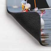 Fubby's op zee tegen plastic vervuiling. muismat (Hoek)