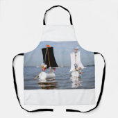 Fubby's op zee tegen plastic vervuiling. schort (Voorkant)